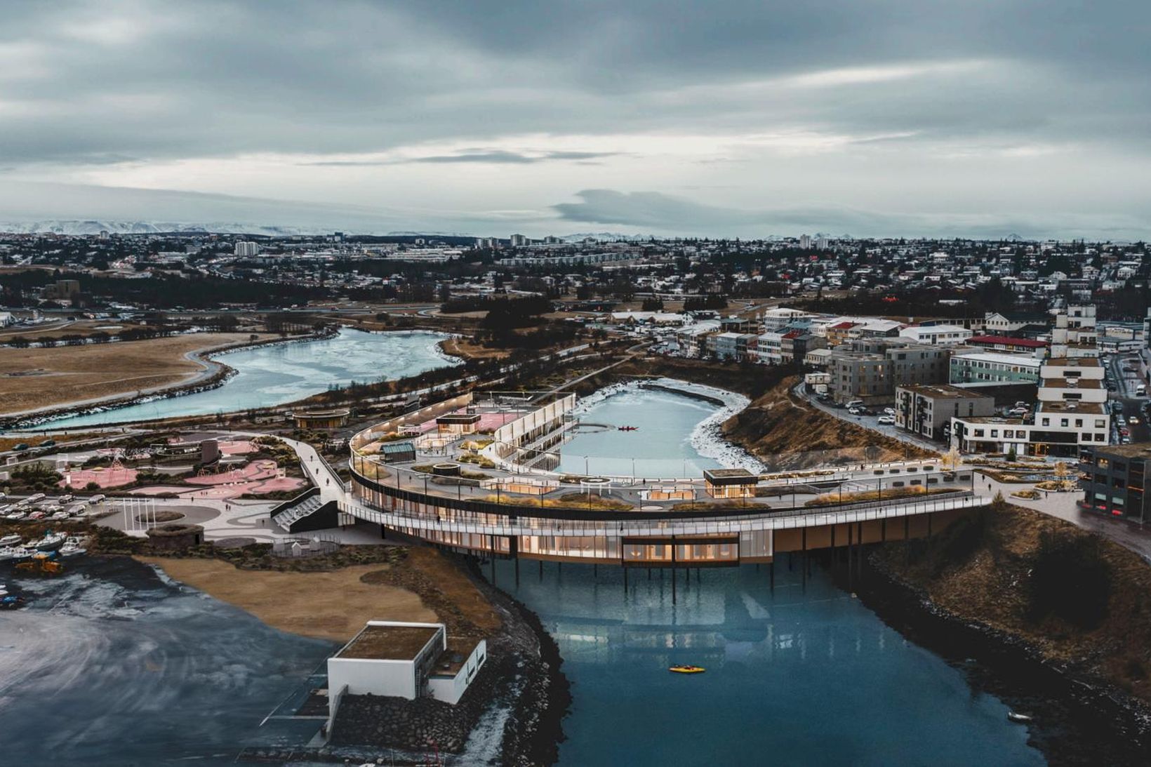 Borgin ætlar að byggja grunnskóla yfir síki