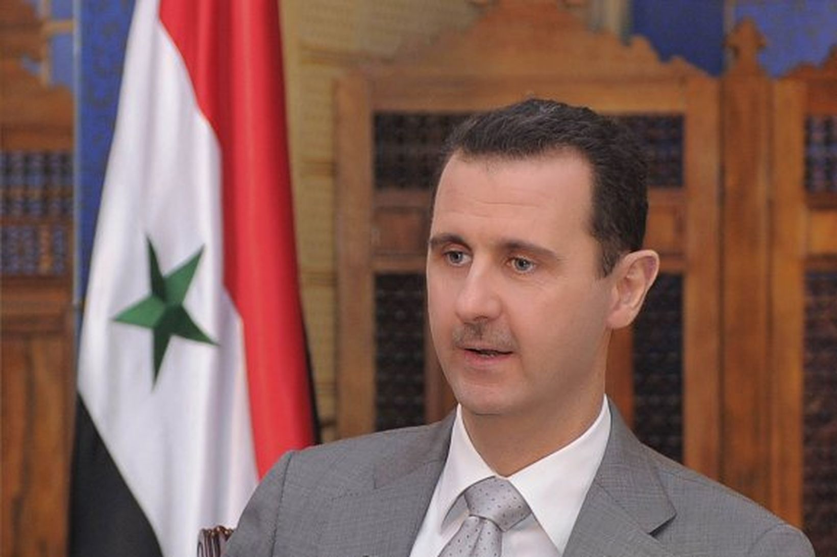 Bashar al-Assad forseti Sýrlands.