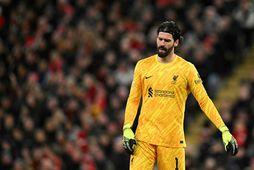 Alisson er aðalmarkvörður Liverpool.