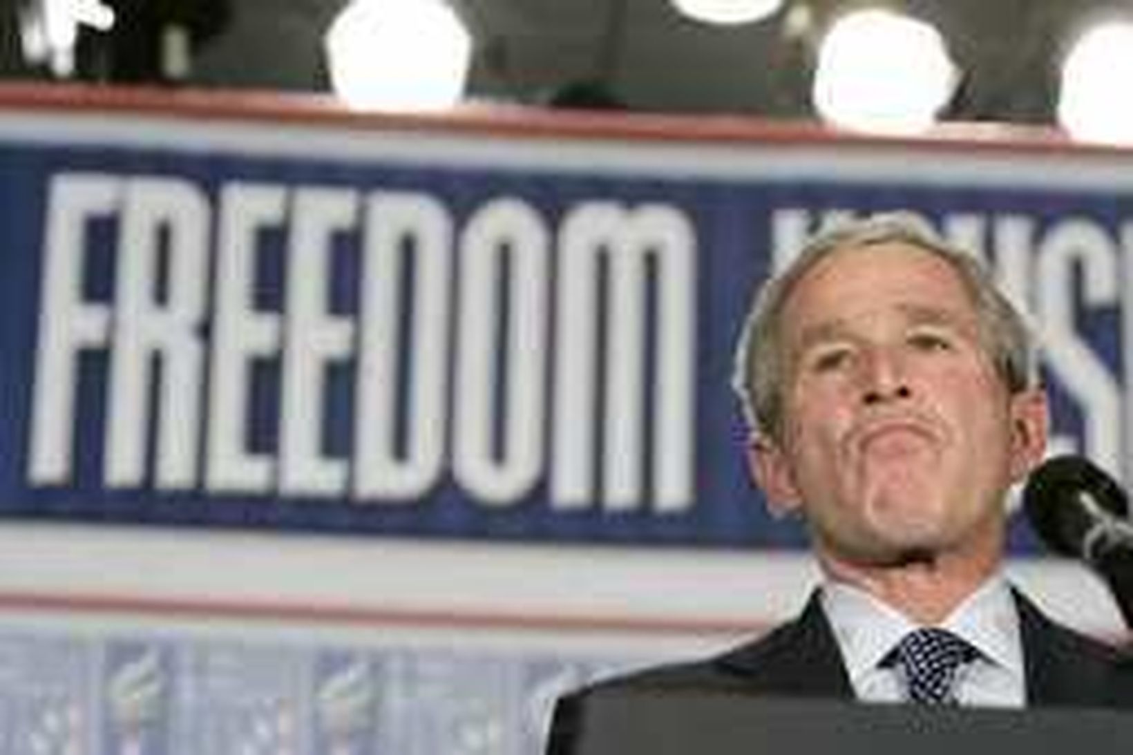 George W. Bush er sænskur að hluta.