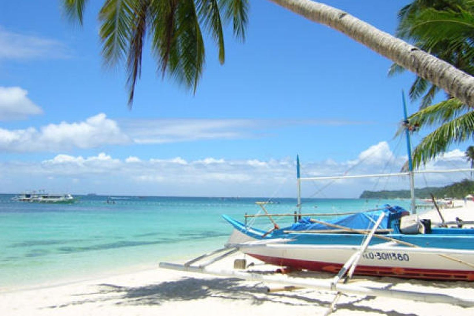 Boracay eyja.