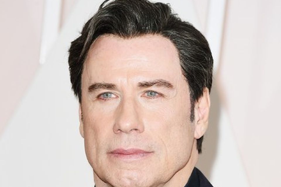 John Travolta í kvöld.