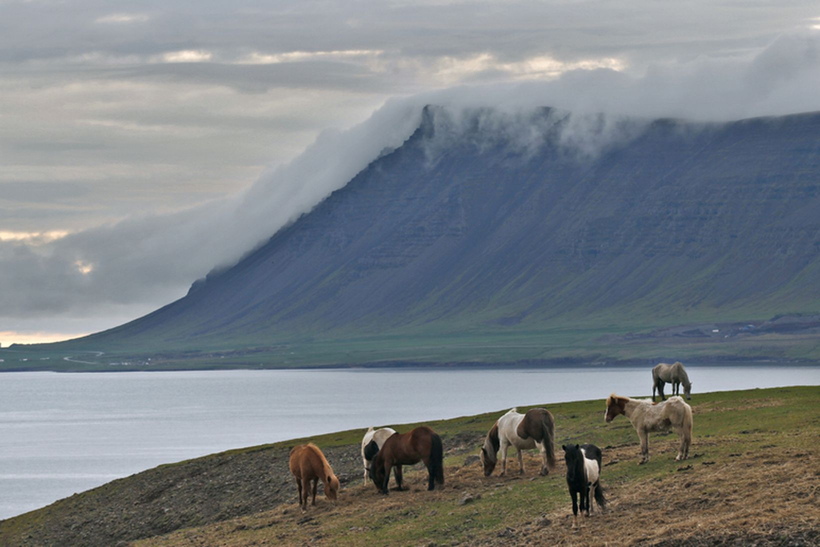 Hvalfjörður er rómaður fyrir náttúrufegurð.