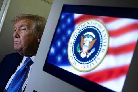 Donald Trump Bandaríkjaforseti.