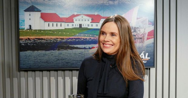 Katrín Jakobsdóttir forsetaframbjóðandi.