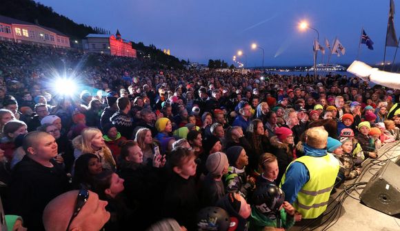 Allt fór vel fram á Akureyri