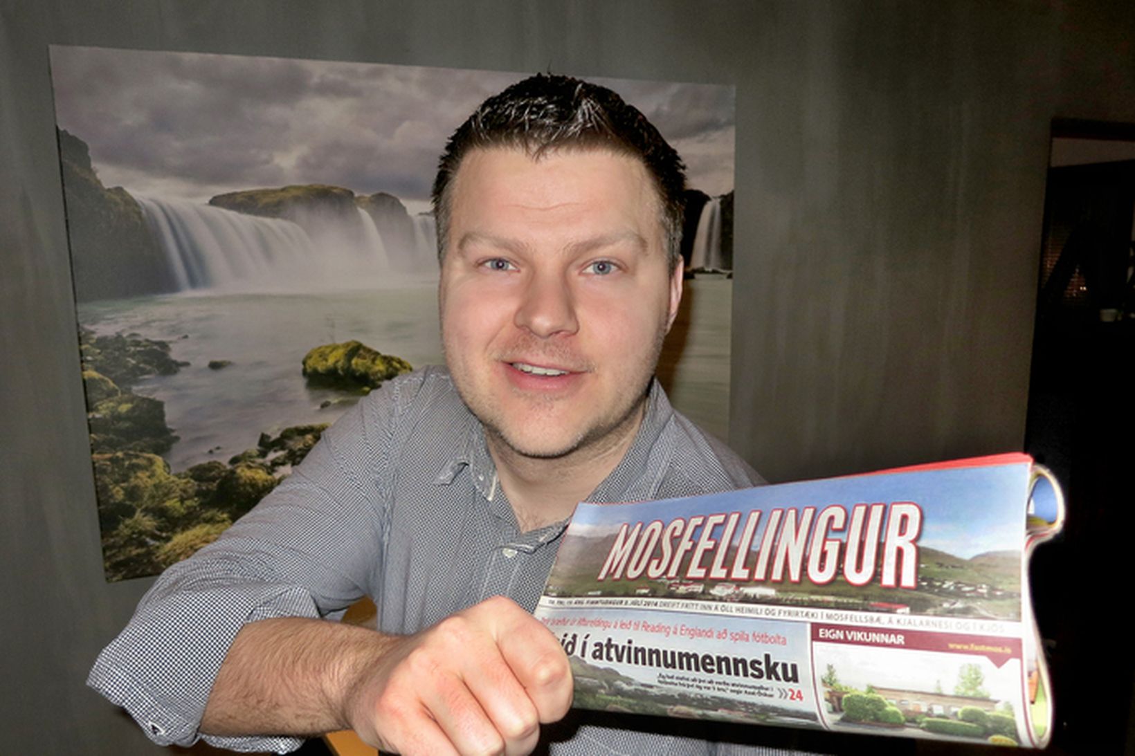Hilmar Gunnarsson er ritstjóri Mosfellings.