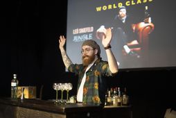 Leó Snæfeld barþjónn hjá Jungle sigraði World Class-barþjónakeppnina hérlendis í ár og ætlar sér að …