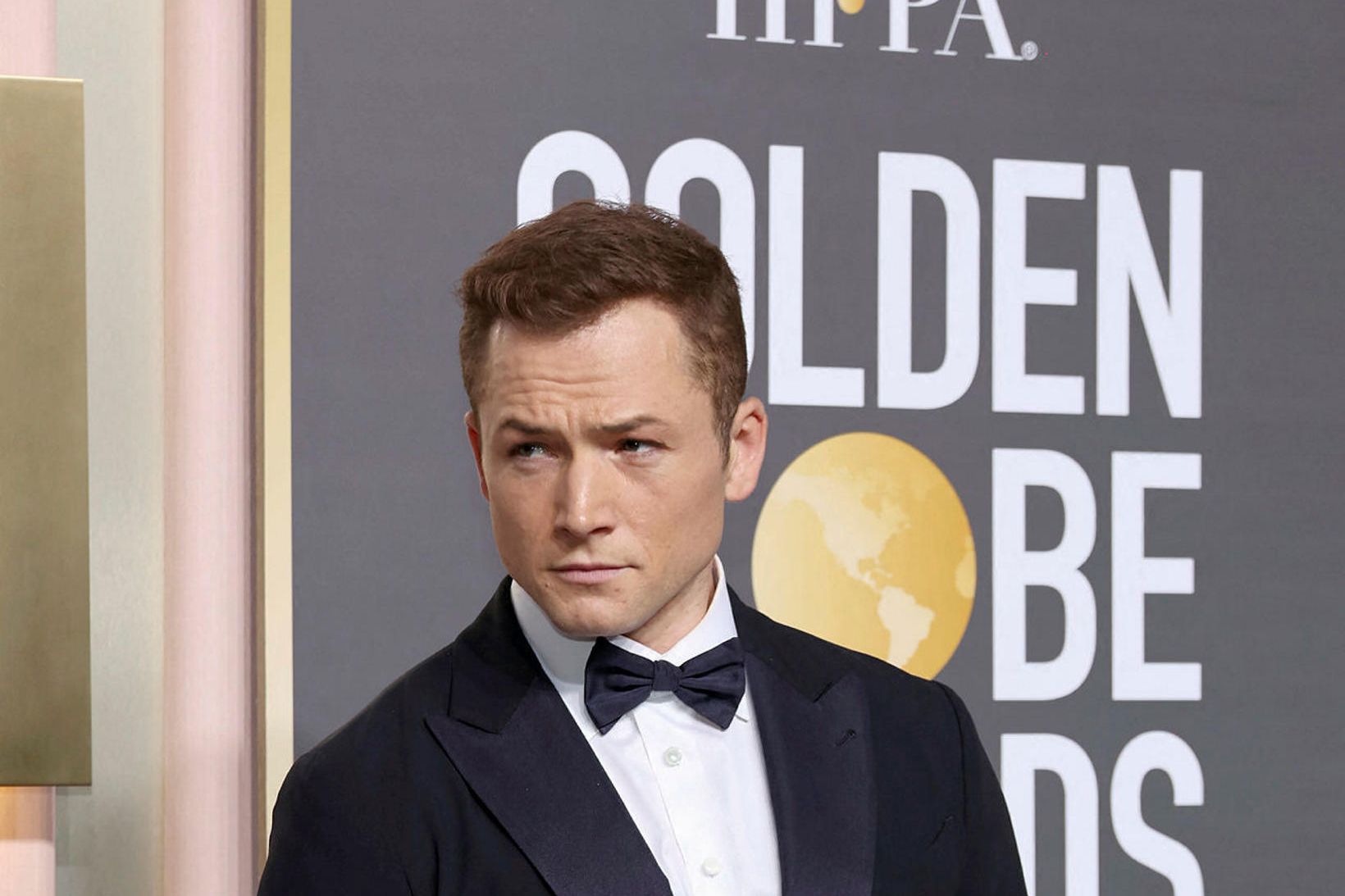 Leikstjarnan Taron Egerton er einn aðalleikara í myndinni.