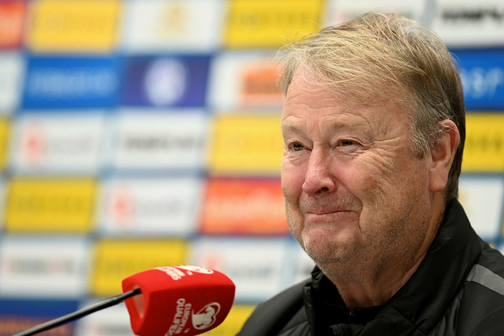 Åge Hareide, þjálfari íslenska karlalandsliðsins í knattspyrnu.