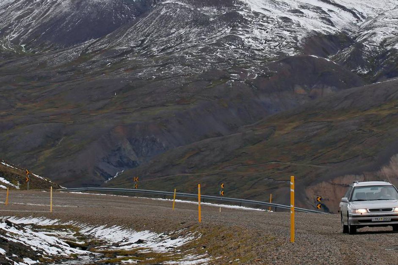 Vegurinn er notaður daglega af íbúum Borgarfjarðar.