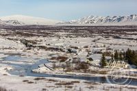 Þingvellir í vetrarbúningi