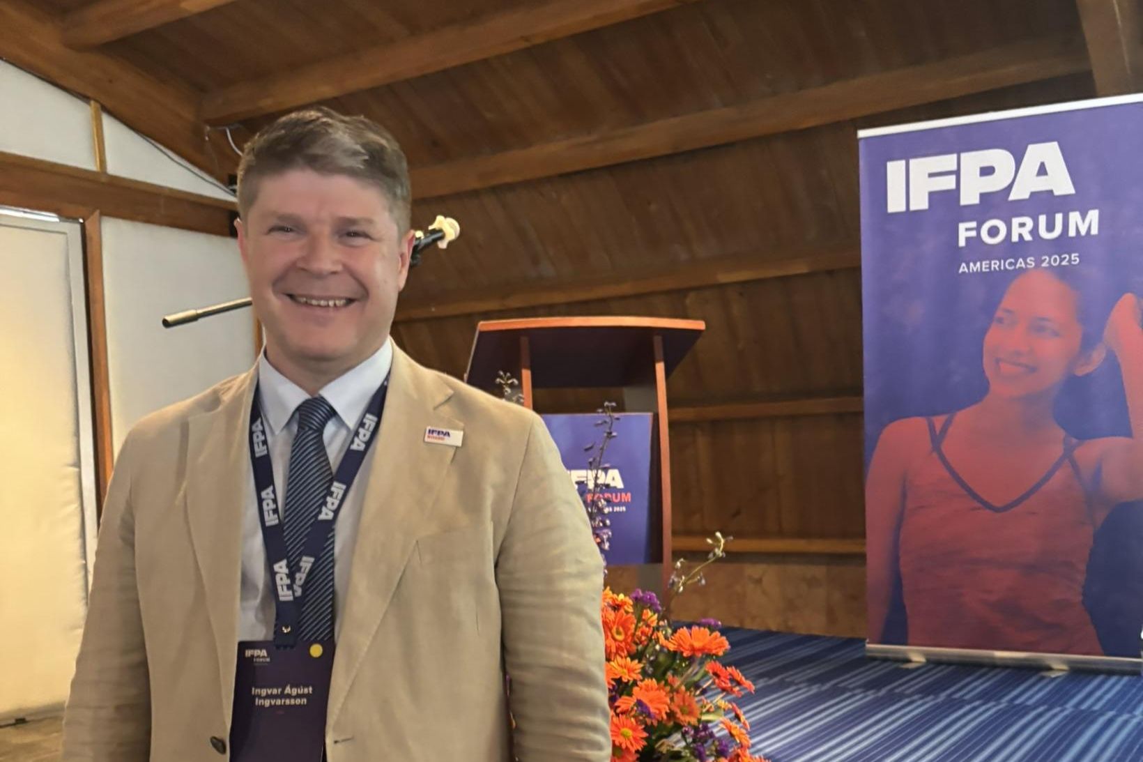 „Það er mér heiður að fá að leiða IFPA næstu …