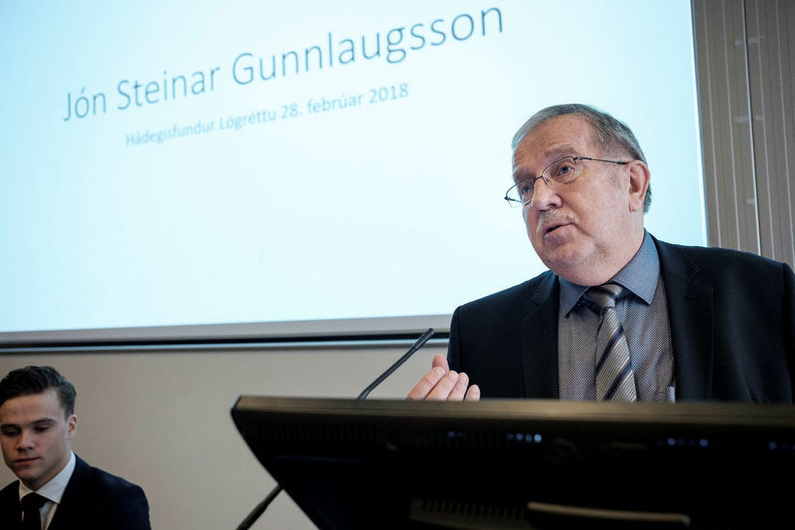 Jón Steinar Gunnlaugsson hæstaréttarlögmaður.