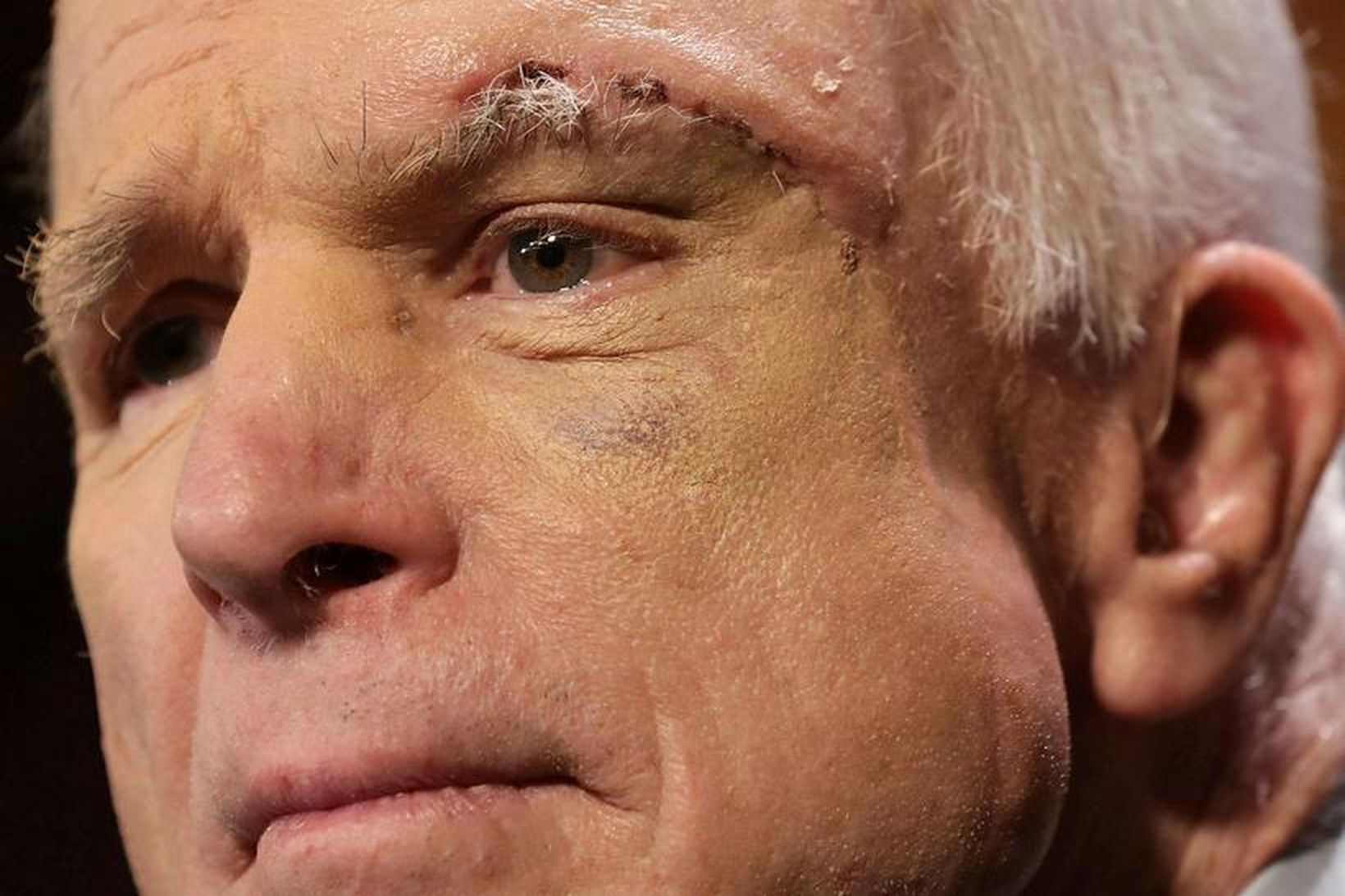 John McCain var með þeirra repúblikana sem greiddu atkvæði gegn …
