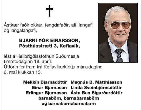 Bjarni Þór Einarsson,