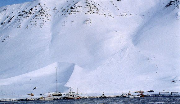 Fjöldi skráðra snjóflóða við Flateyri