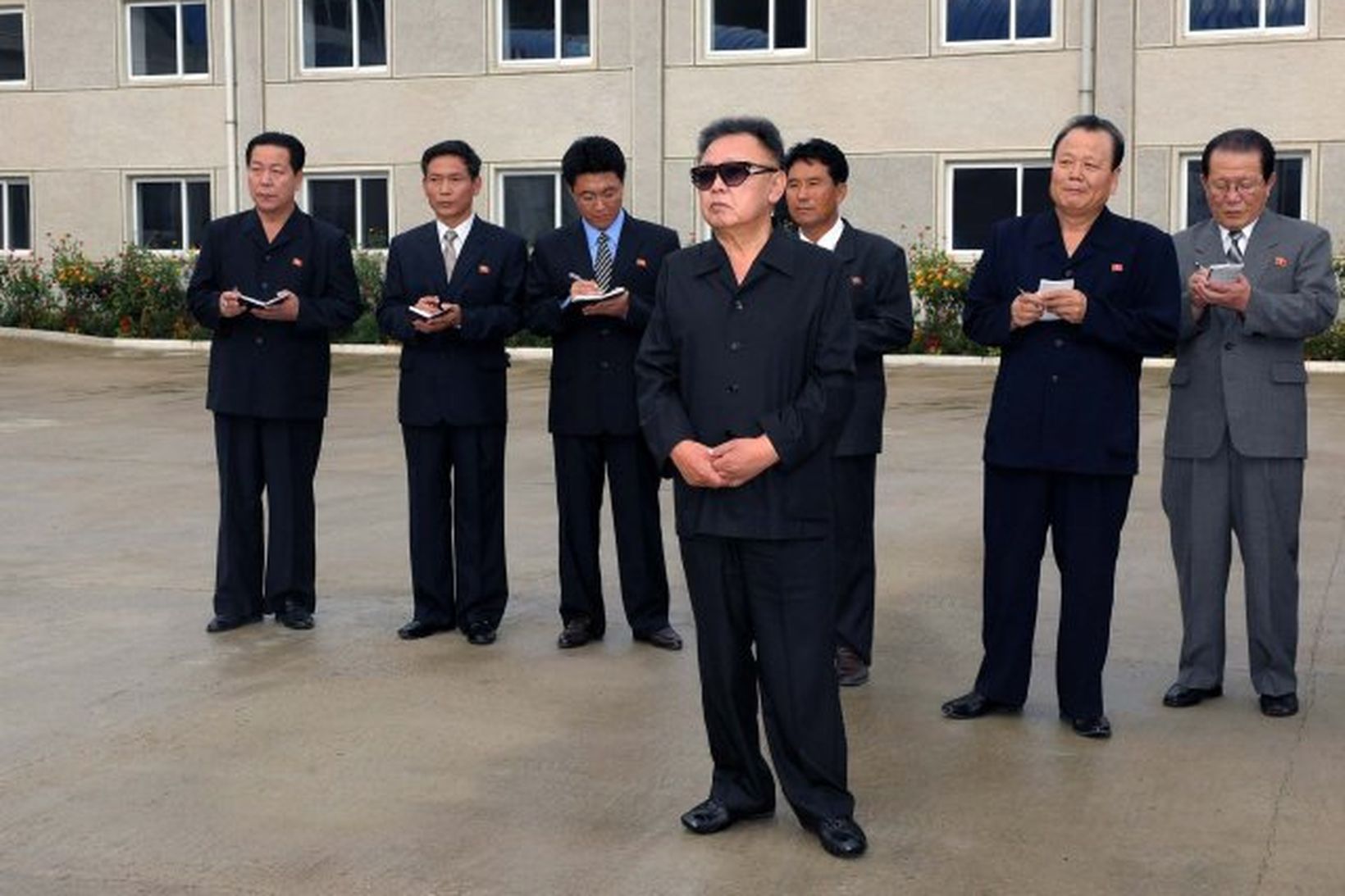 Kim Jong-il leiðtogi Norður-Kóreu.