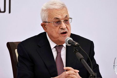 Mahmud Abbas, forseti Palestínu.