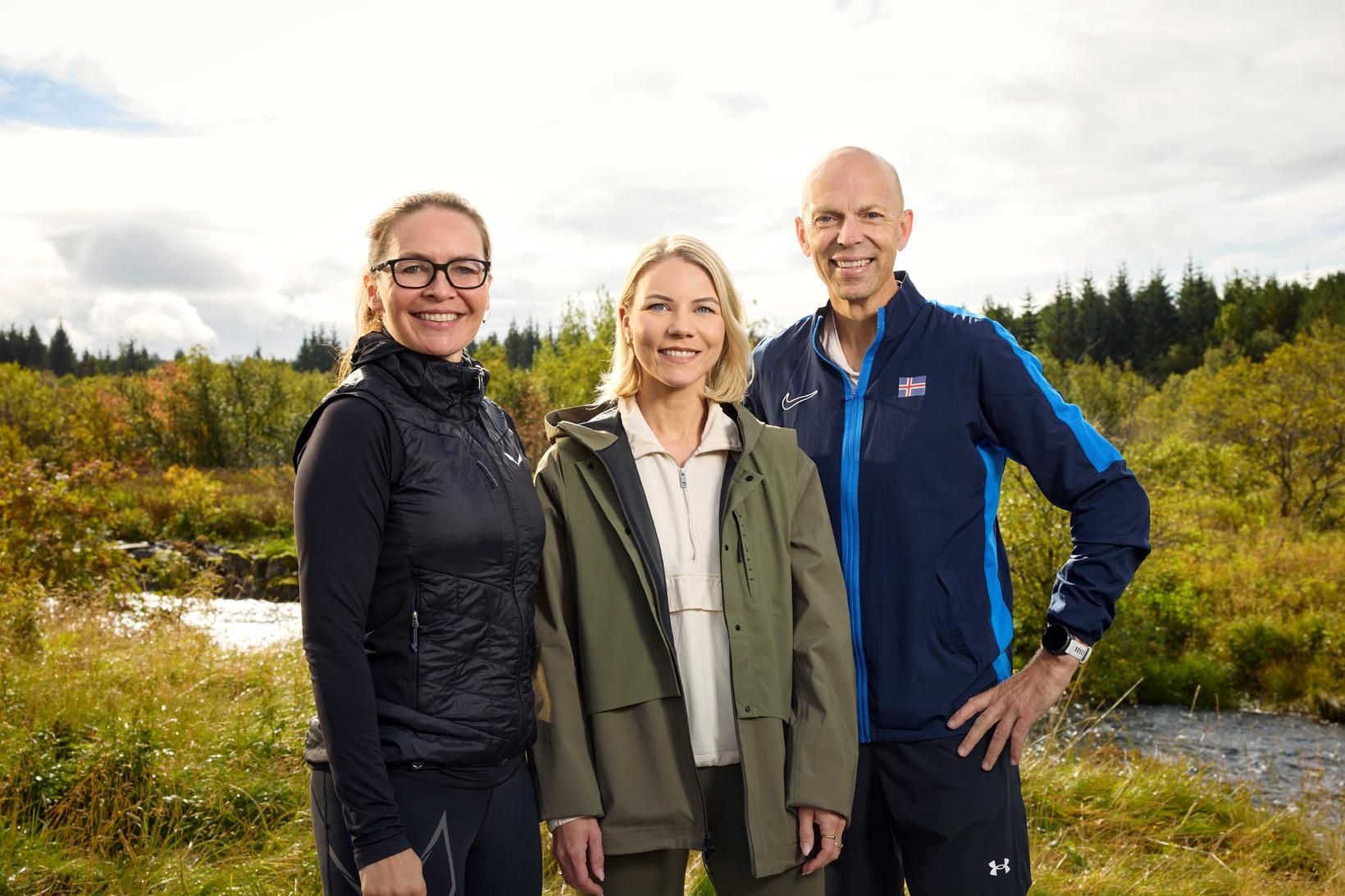 Sonja Sif Jóhannsdóttir frá Frjálsíþróttasambandi Íslands, Fríða Ásgeirsdóttir frá TM …