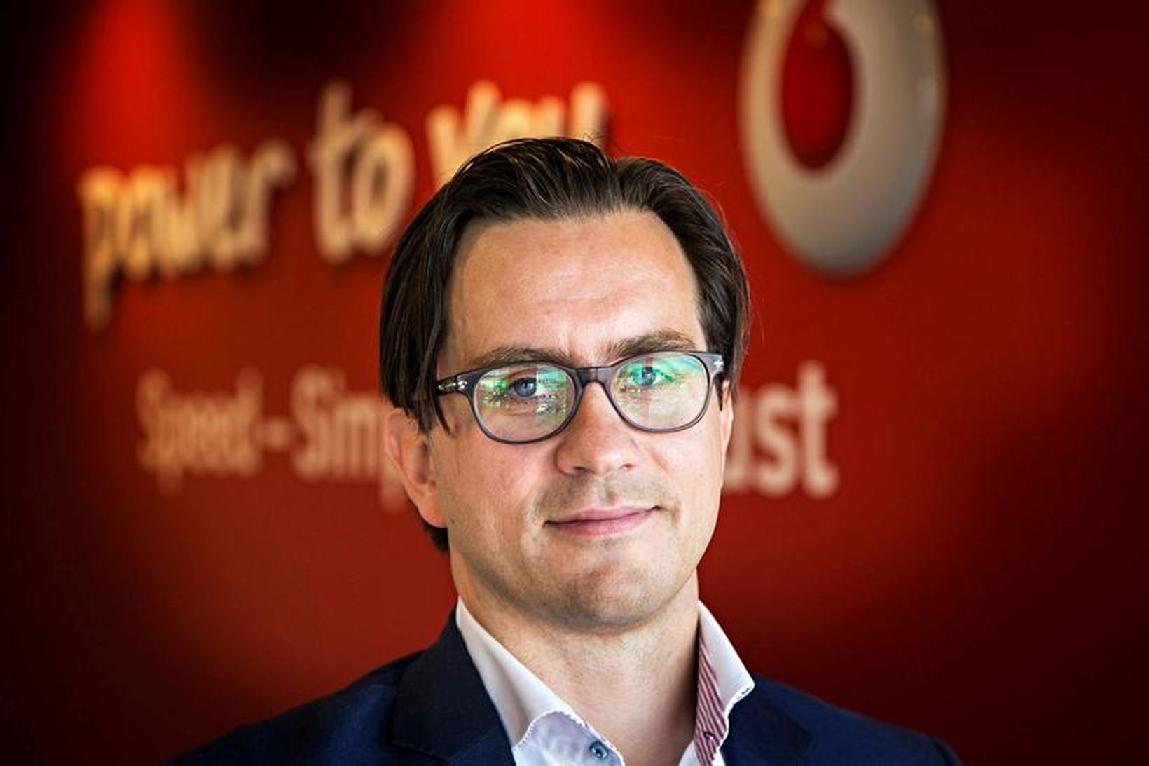 Stefán Sigurðsson, forstjóri Vodafone.
