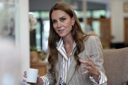 Katrín hefur sést í þessum jakka aftur og aftur.