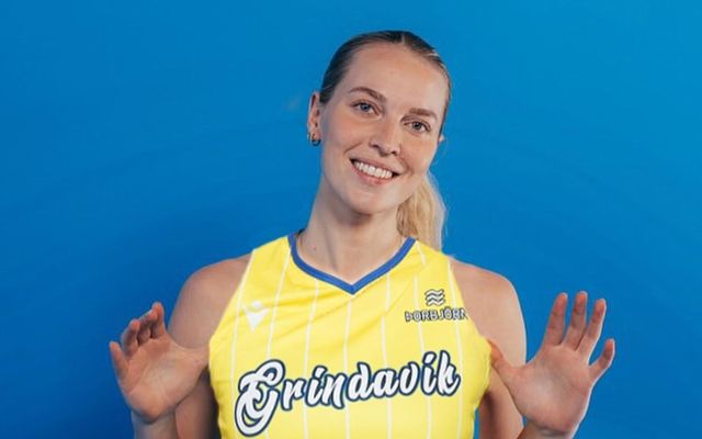 Ellen Nyström í búningi Grindavíkur.