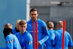Alfons Sampsted og Willum Þór Willumsson eru samningsbundnir Birmingham.