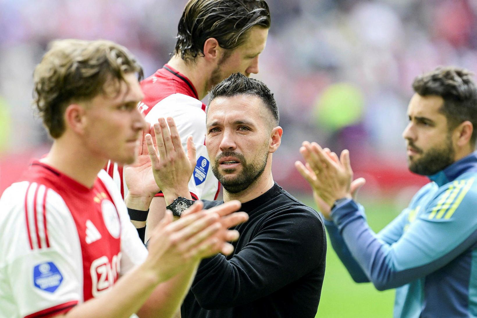 Francesco Farioli þakkar stuðninginn eftir sigurleik í gær, sem dugði …