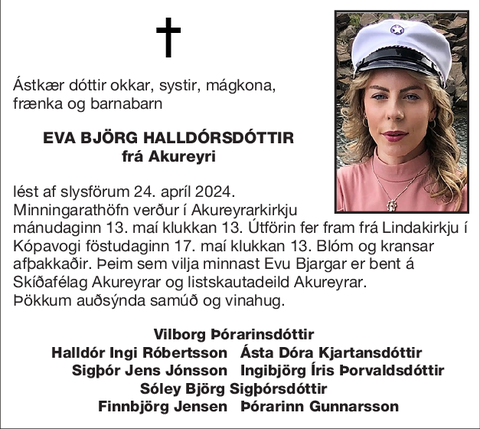 Eva Björg Halldórsdóttir