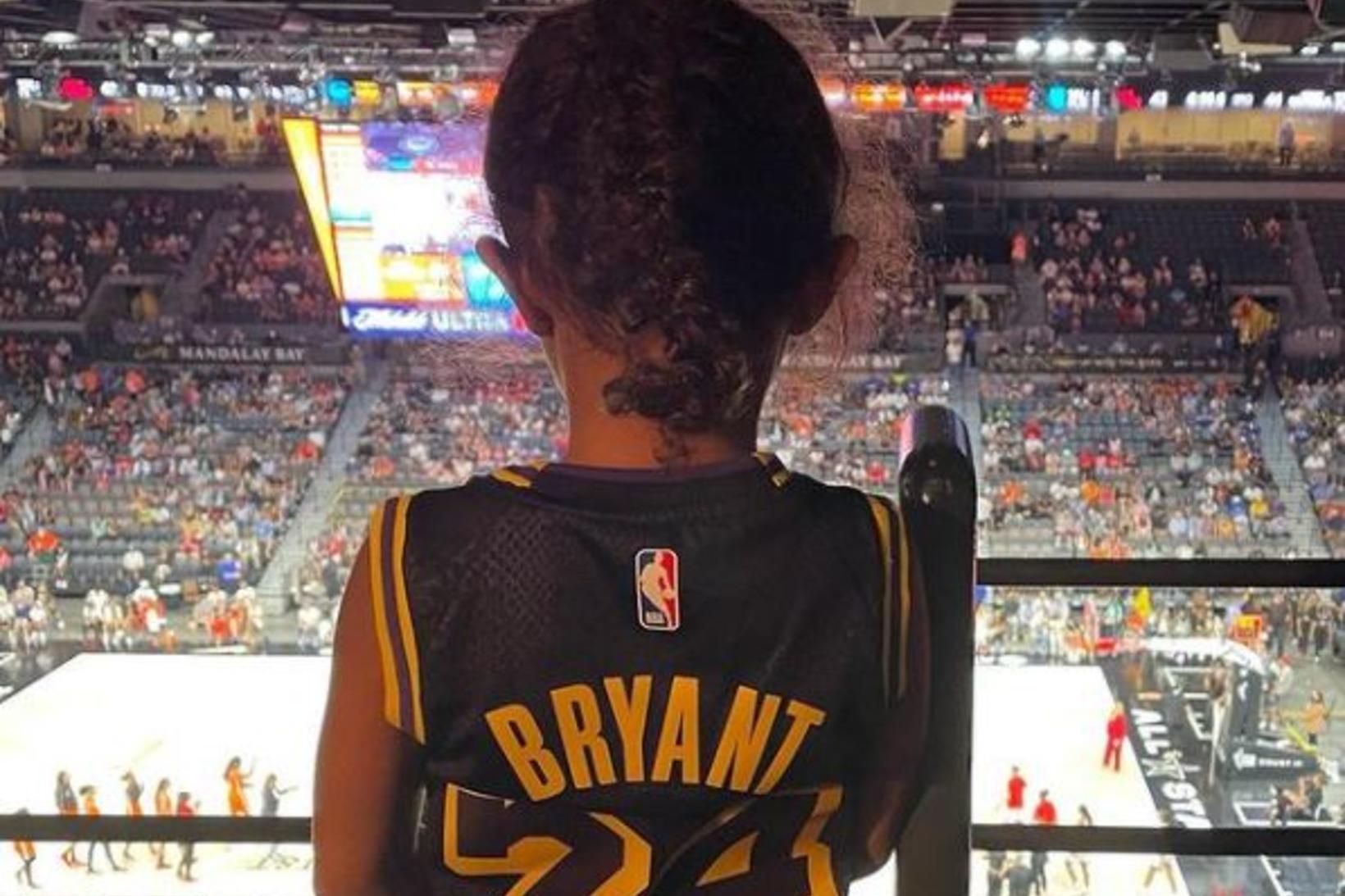 Dóttir Kobe Bryant á WNBA stjörnuleiknum