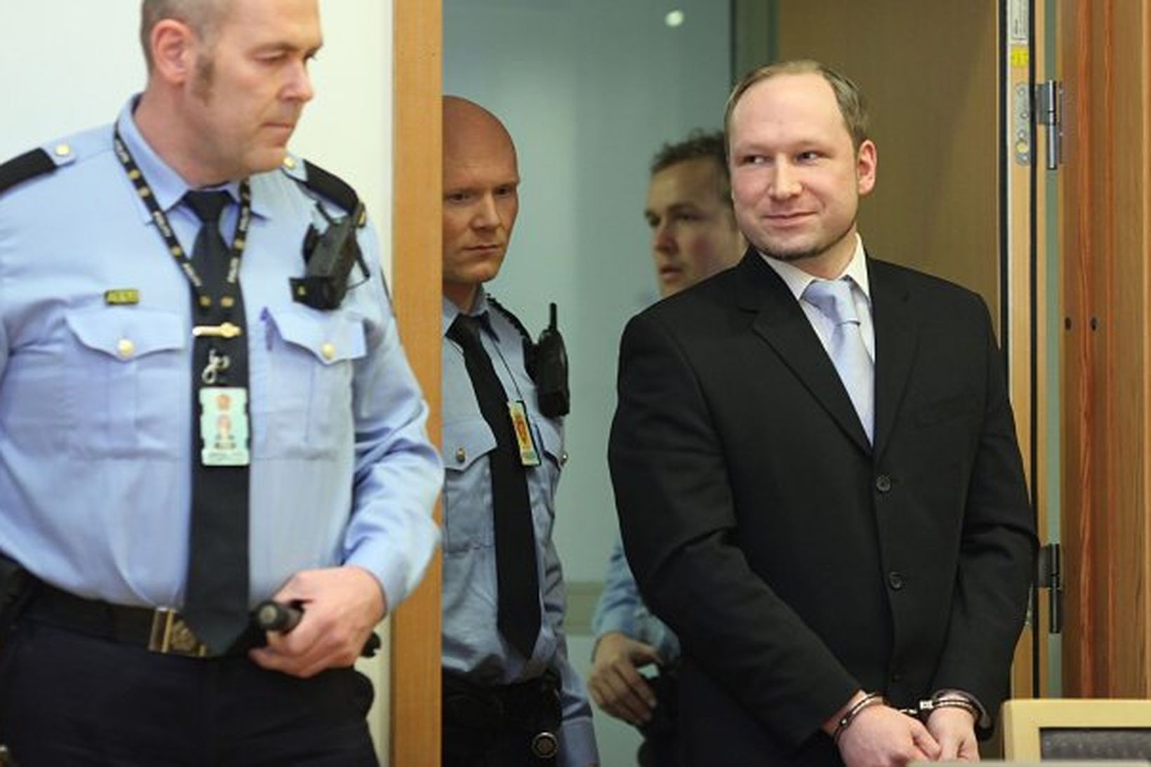 Norski fjöldamorðinginn Anders Behring Breivik.