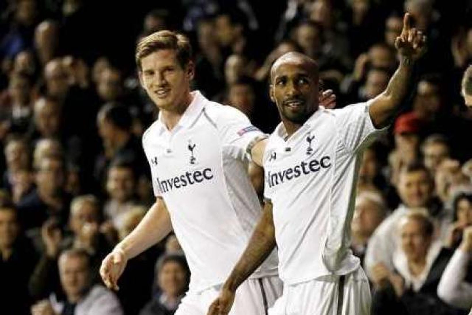 Óttast er að Jermain Defoe og aðrir þeldökkir leikmenn Tottenham …