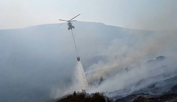 Gróðureldarnir á Spáni á undanhaldi