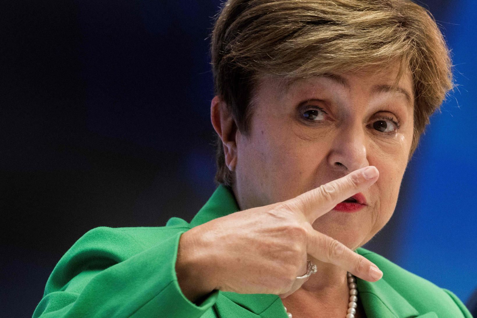 Kristalina Georgieva, framkvæmdastjóri AGS.