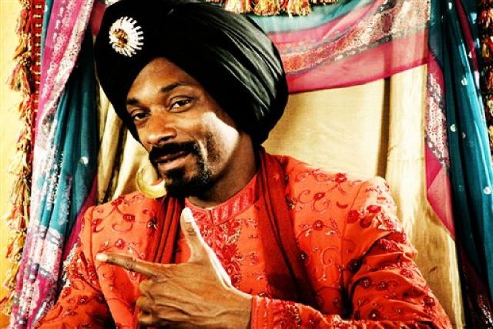 Snoop Dogg í hlutverki sínu í myndinni Singh is Kinng.