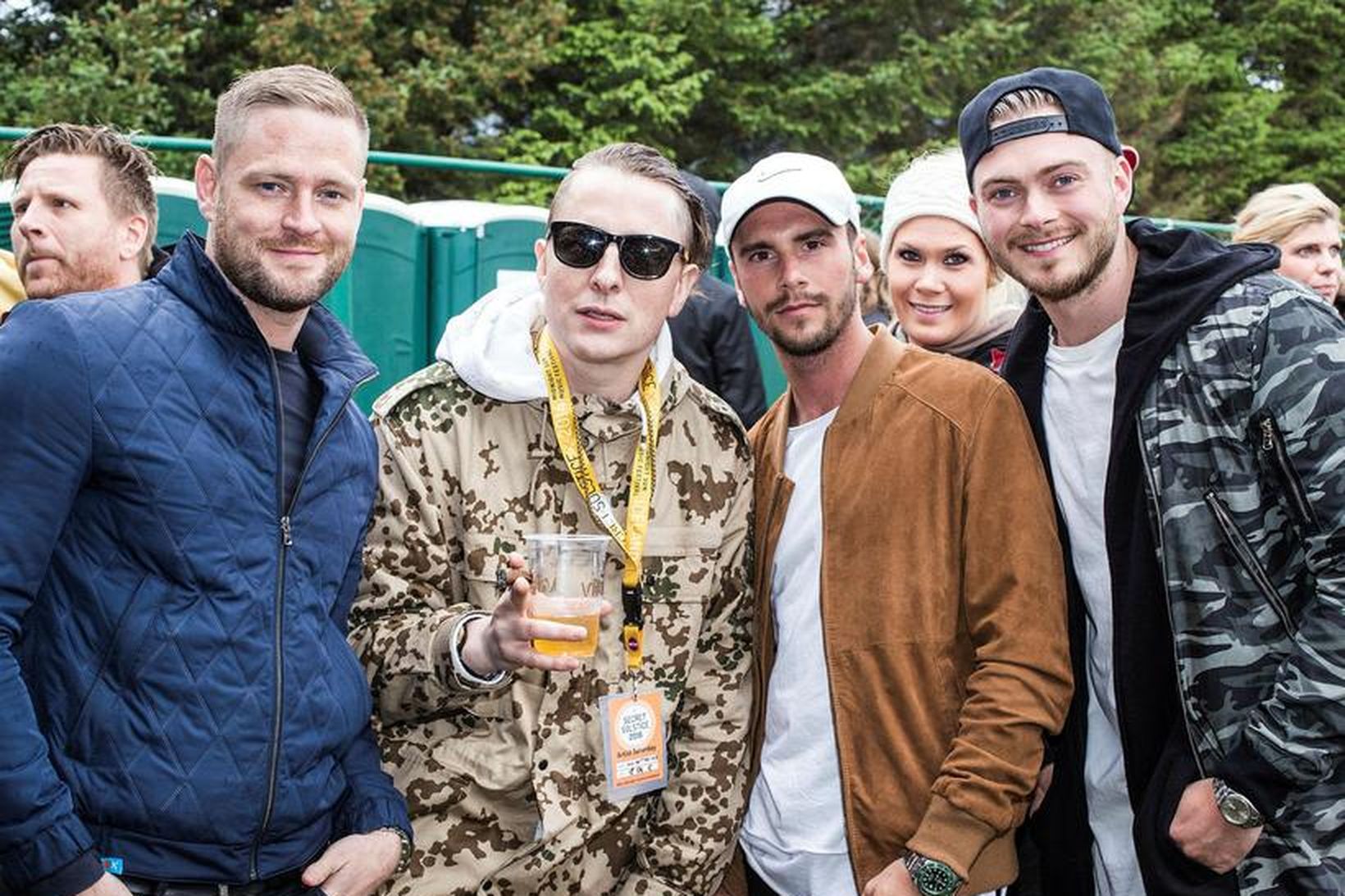 Hallgrímur A. Ingason, Erpur Eyvindarson, Stefán Hilmarsson og Daníel Örn.