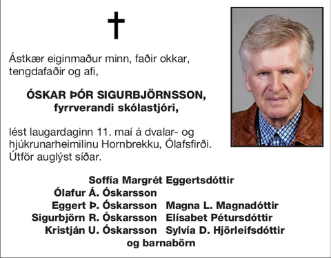 Óskar Þór Sigurbjörnsson,