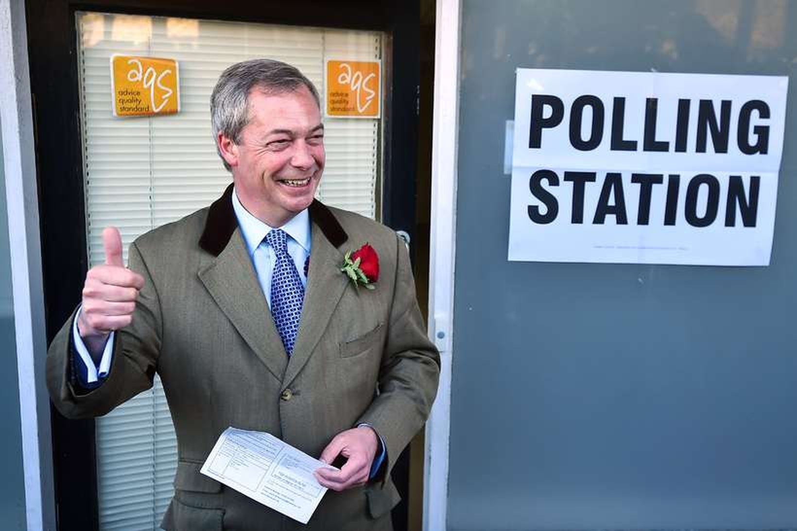 Nigel Farage, leiðtogi Ukip.