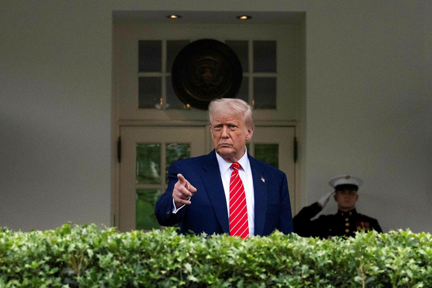 Donald Trump Bandaríkjaforseti.