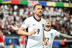 Harry Kane, fyrirliði Englands.