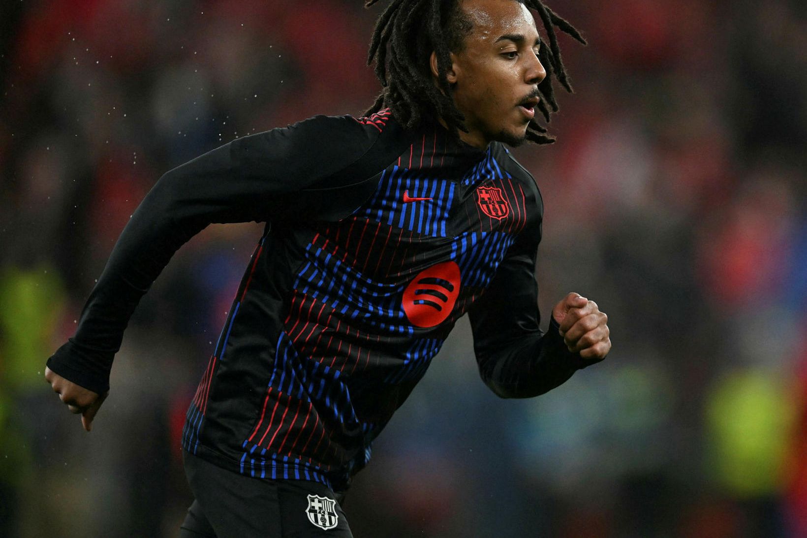 Jules Koundé er lykilmaður hjá Barcelona.