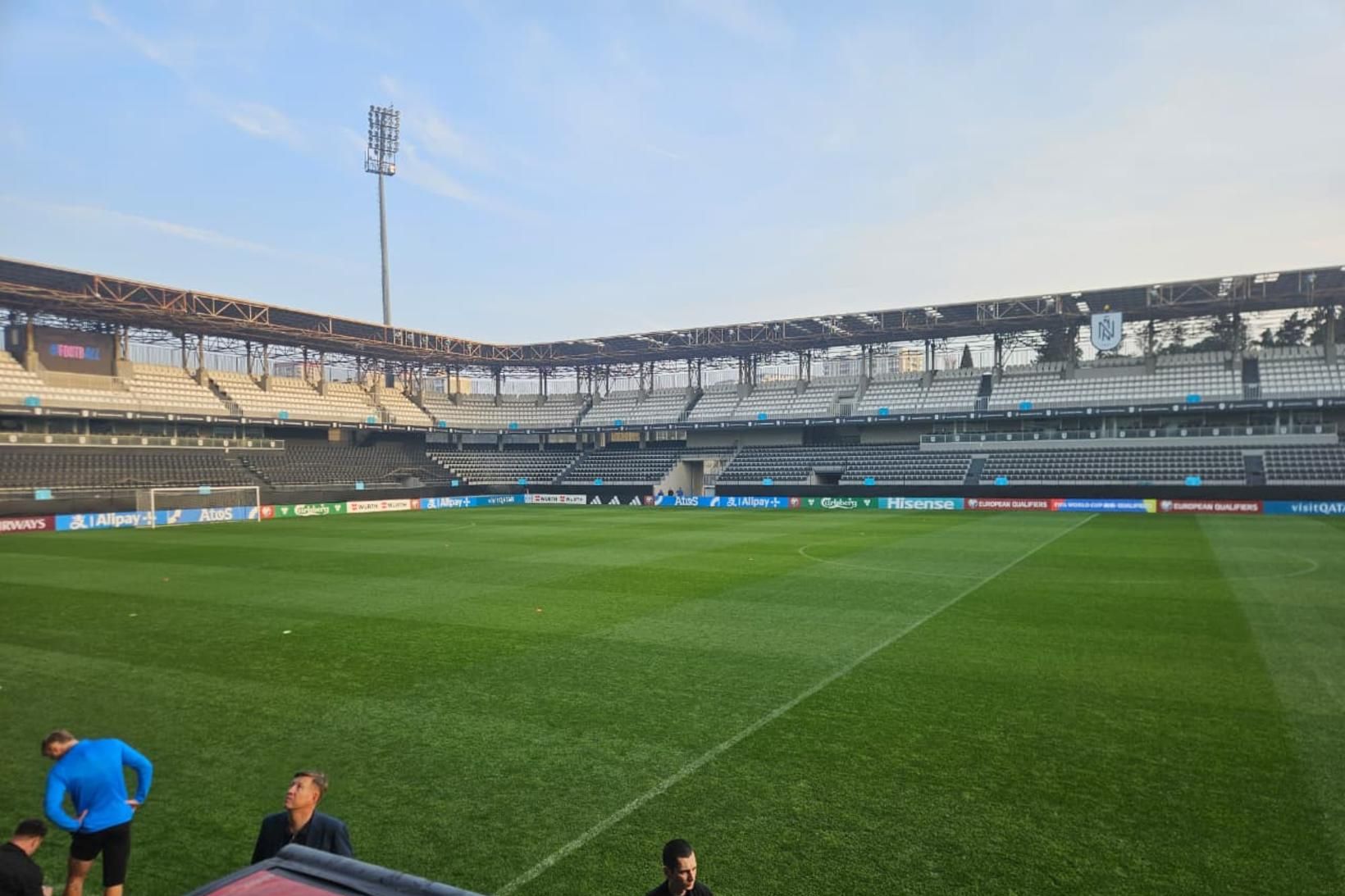 Æfði ekki með íslenska liðinu