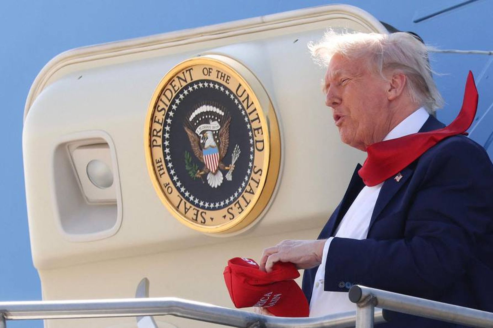 Donald Trump hefur lagt áherslu á þann árangur sem hann …