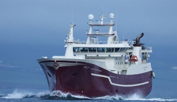 Makrílvertíðin hafin og stemningin góð
