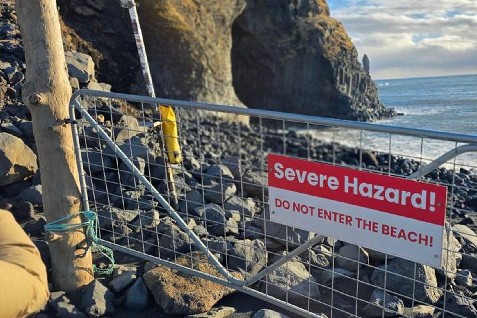 Reynisfjara tekur stakkaskiptum