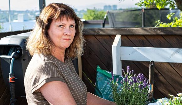 „Ég kaupi plöntur sem laða að sér býflugur því ég er hrifin af þeim“