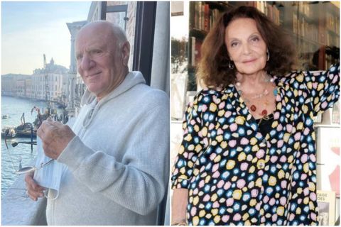 Barry Diller og Diane von Furstenberg.