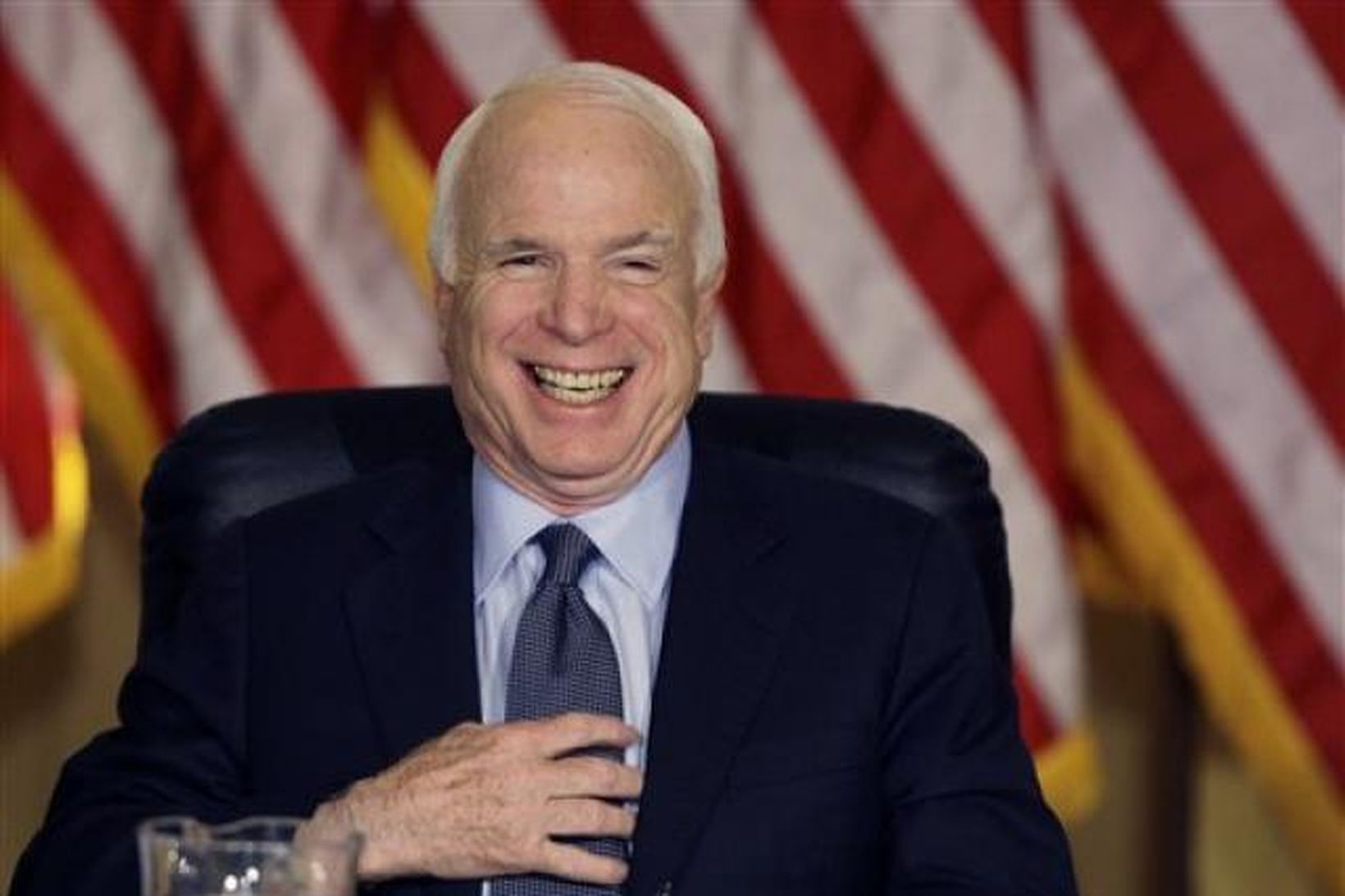John McCain, forsetaefni repúblikana.