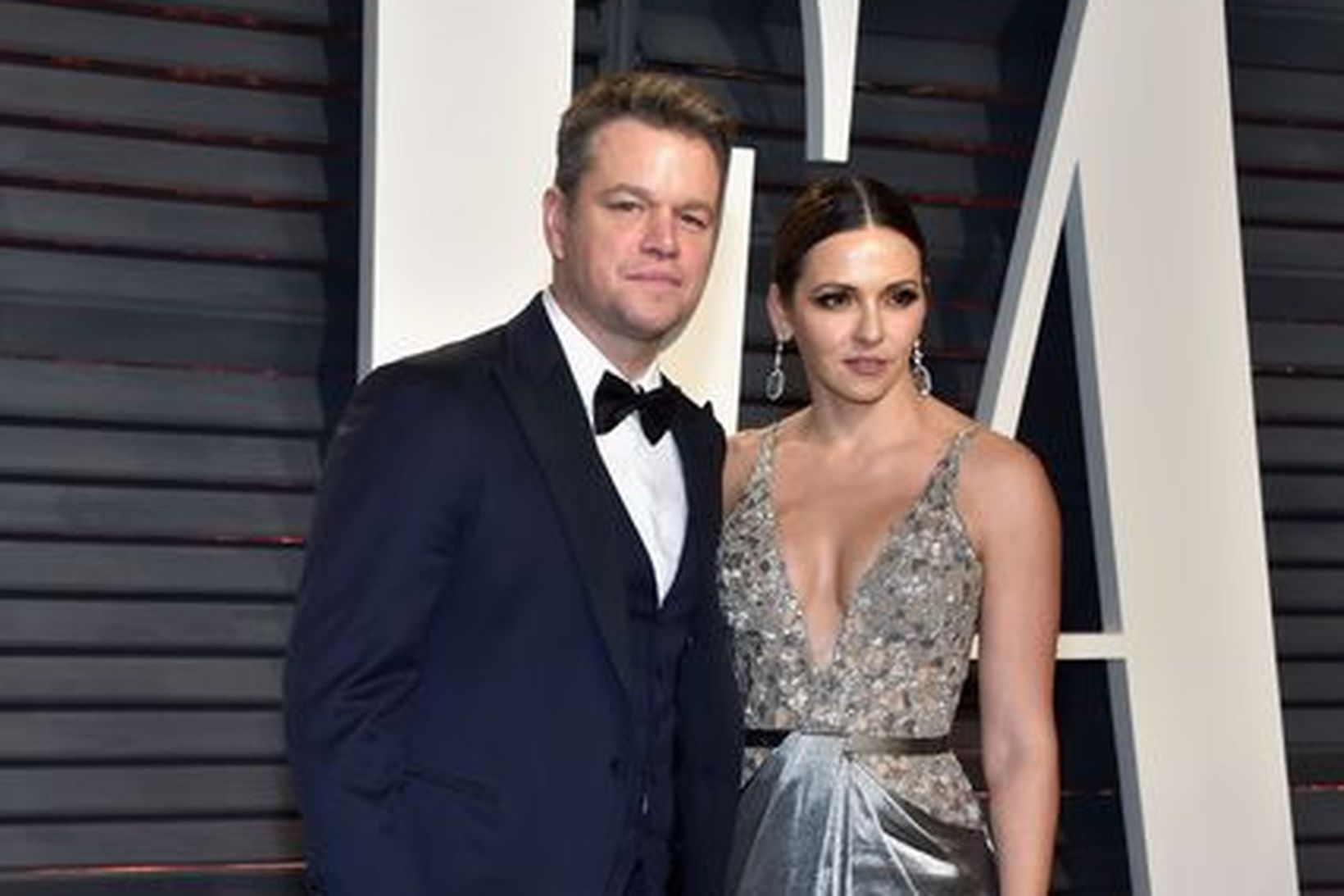 Matt Damon og Luciana Barroso voru í Ástralíu í lok …